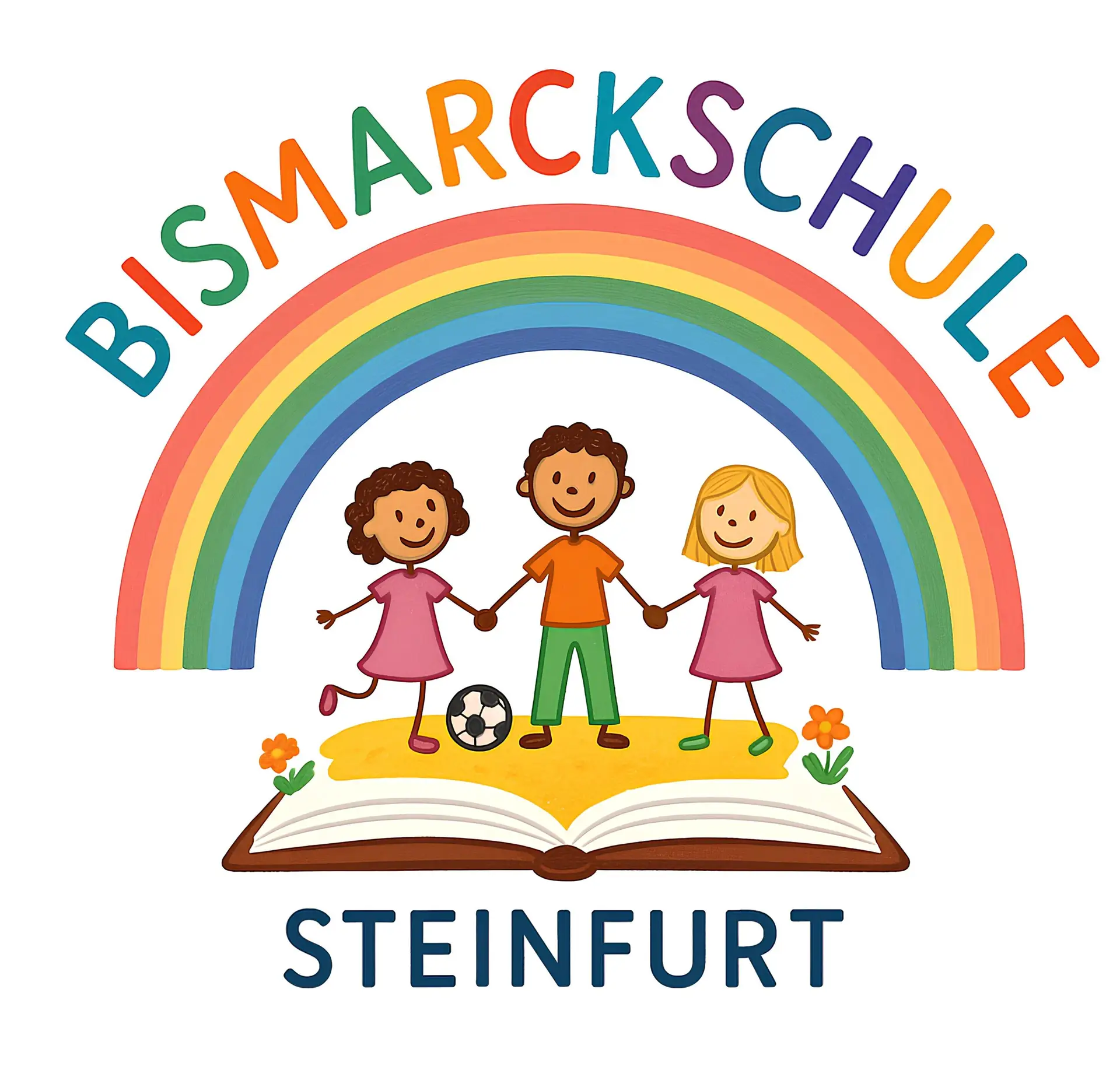 Logo1 hoch Bismarckschule